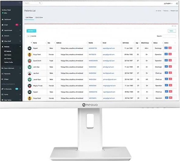 Monitor mjekësor AG Neovo ME-2401, 24", Full HD, i zi