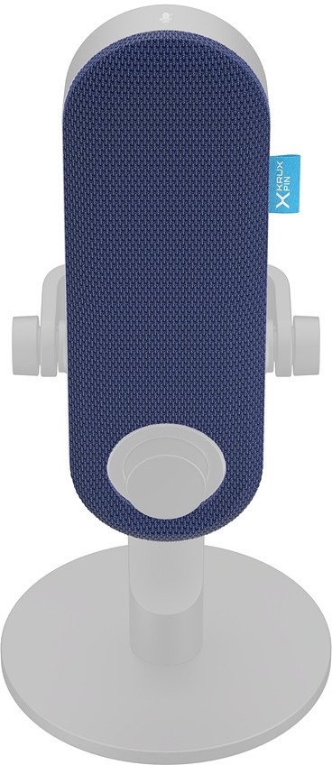 Aksesor mikrofoni SilentiumPC Pin Color Shield, mbrojtëse pini, e kaltër