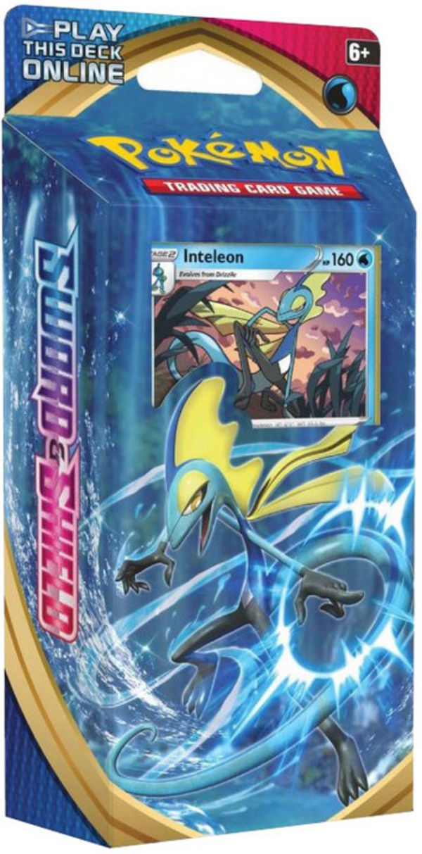 Lojë kartash Pokémon TCG: Sword and Shield - Inteleon (Starter set)