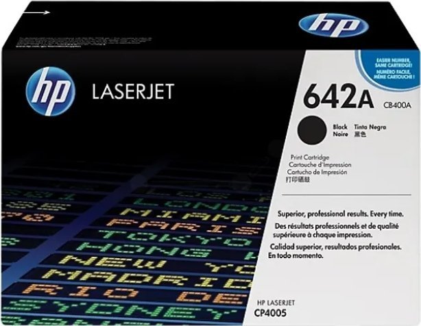 Toner për printer HP 642A, i zi
