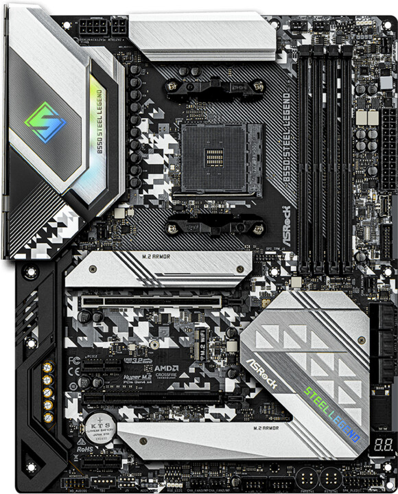 Pllakë amë ASRock B550 Steel Legend - AMD B550