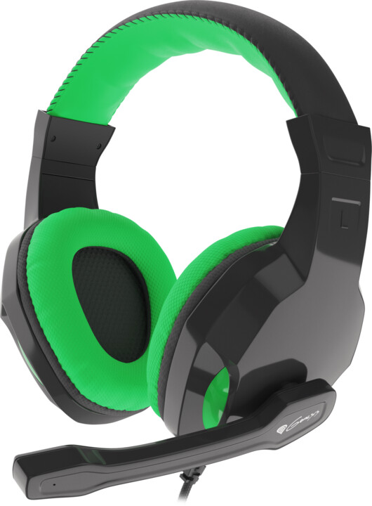 Kufje Genesis Argon 100, të zeza / gjelbërta