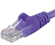 Kabllo PremiumCord UTP, RJ45-RJ45, CAT6, 1m, vjollcë