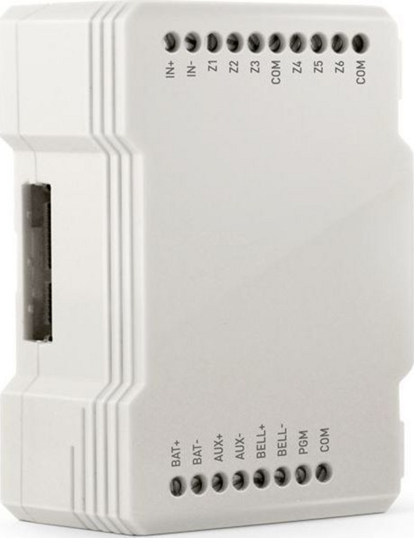 Modul sigurie Zipato Zipabox ZBM.SECURITY, për sensorë me kabllo, i bardhë