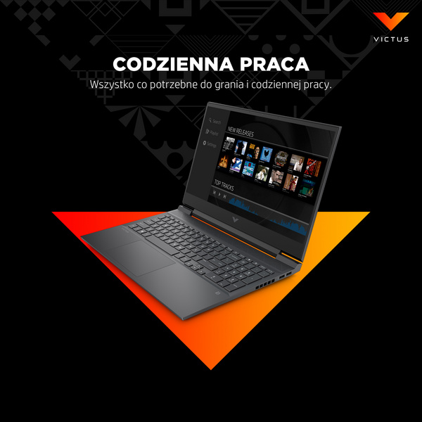 Laptop Victus by HP 16-e0427nw, 16.1", AMD Ryzen 5, 16GB RAM, 512GB SSD, NVIDIA GeForce GTX 1650, i kaltër