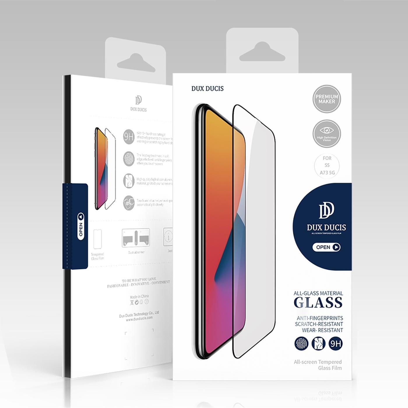 Xham mbrojtës Duxducis 9D për Samsung Galaxy A73, tempered glass, transparents