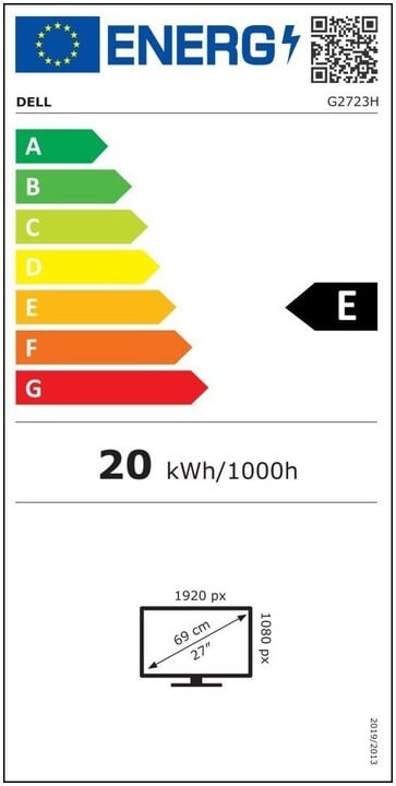 Monitor Dell G2723H - LED, 27", FullHD, i zi
