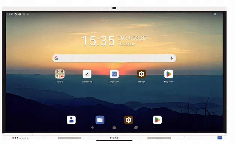Monitor interaktiv me prekje METZ 86SG1, 86", 4K, Android, i zi