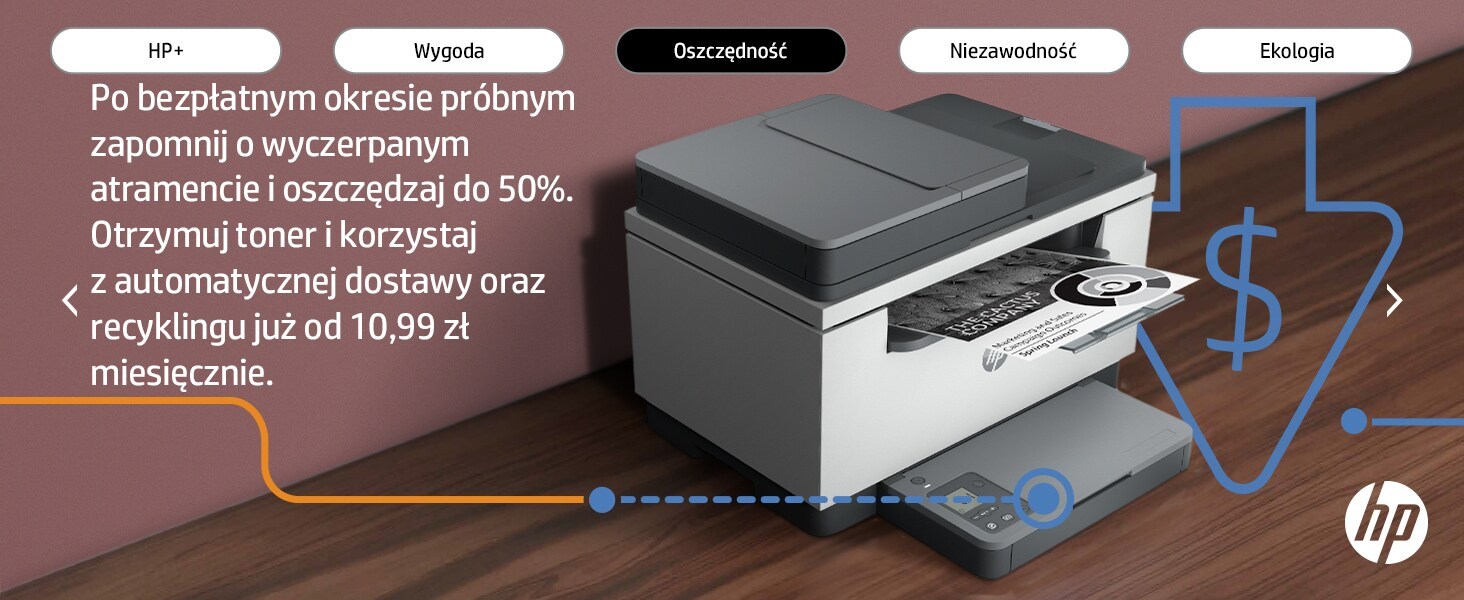 Printer HP LaserJet MFP M234sdne, A4 Mono, Multifunksional, i bardhë