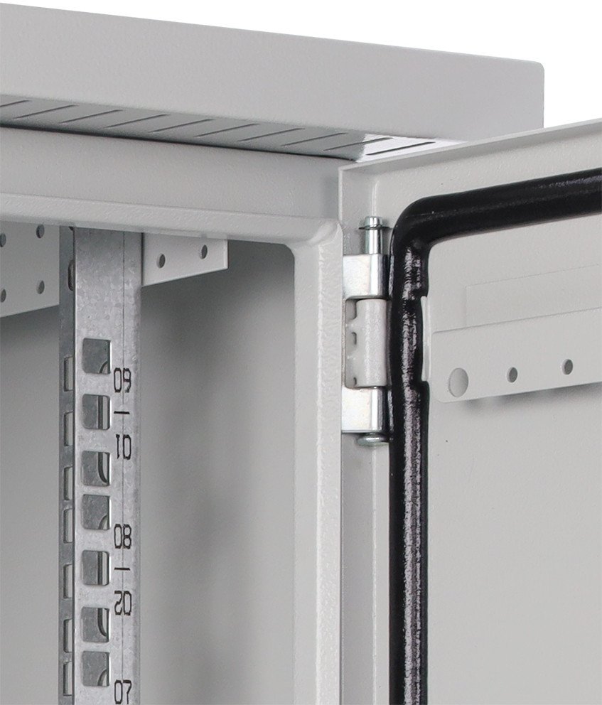 Kabinet mural rack PULSAR RK964 G, 9U 19", 600x400 mm, gri