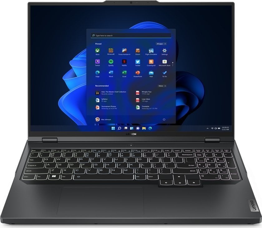 Laptop Lenovo Legion Pro 5, 16" 165 Hz, Intel Core i5 13500HX, 16 GB RAM, 512 GB SSD, NVIDIA GeForce RTX 4050, i zi