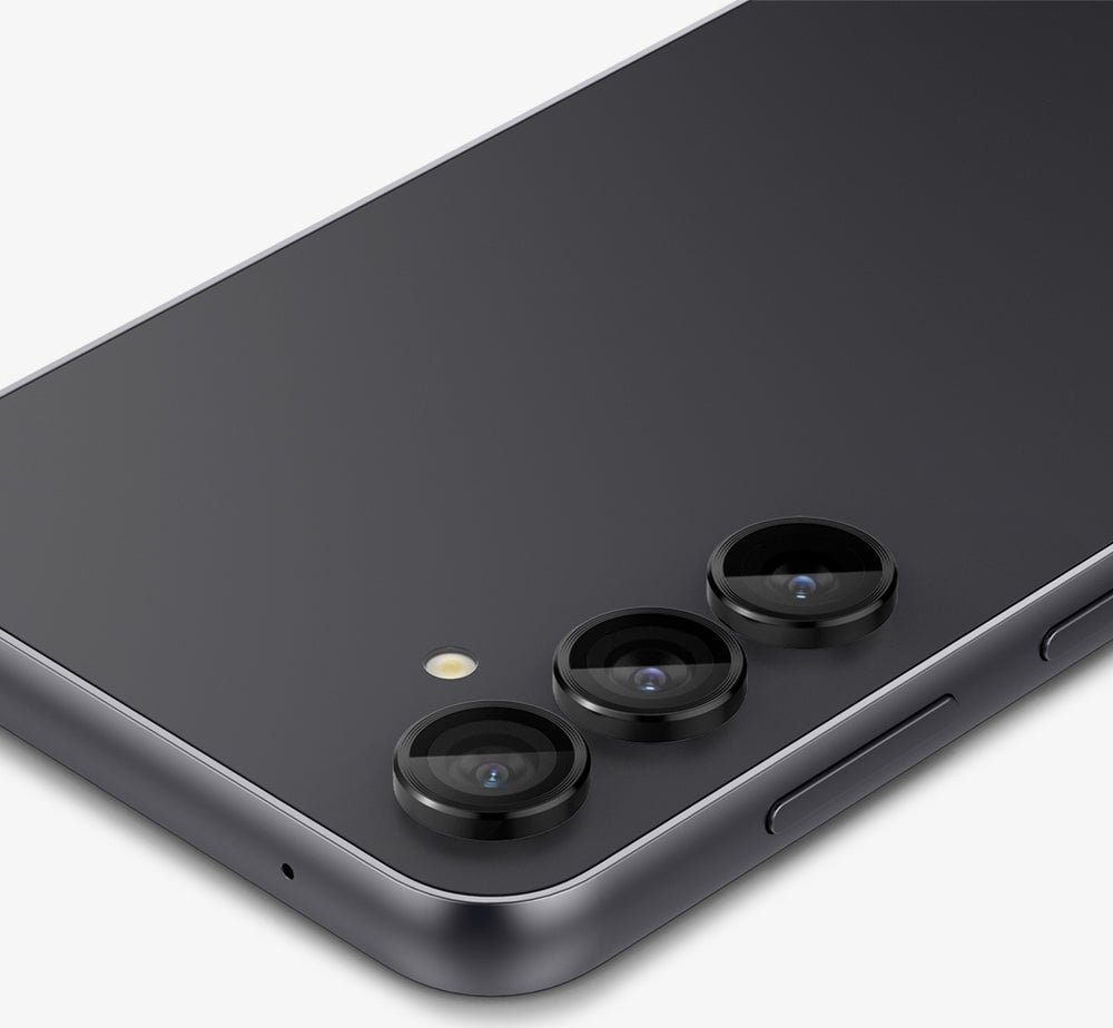 Mbrojtës kamere Spigen Glass tR EZ Fit Optik Pro, set 2 copë, për Samsung Galaxy S23 FE, i zi