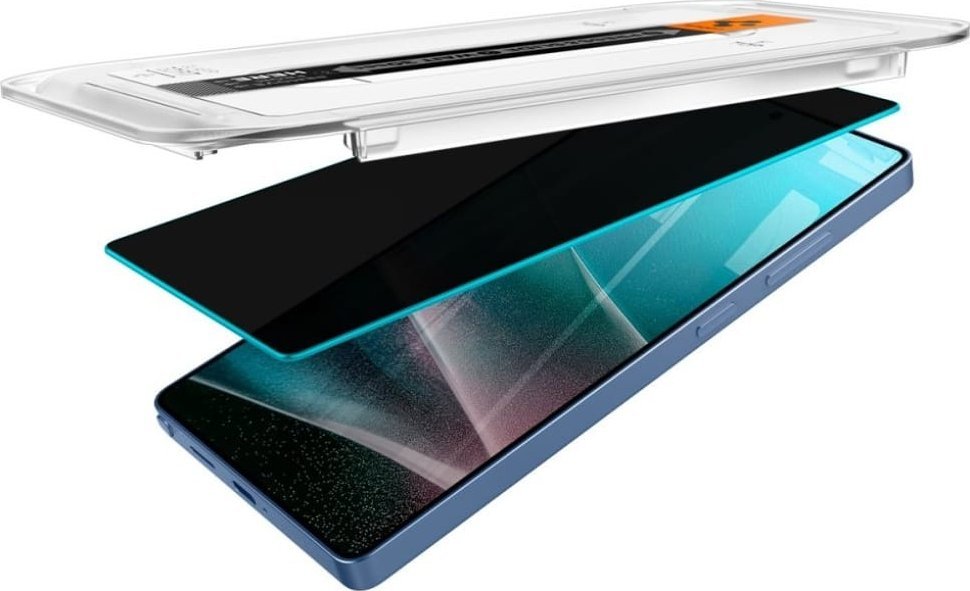 Mbrojtës ekrani Spigen Glass tR EZ Fit HD Privacy, 2 copë, për Samsung Galaxy S25 Ultra, transparent