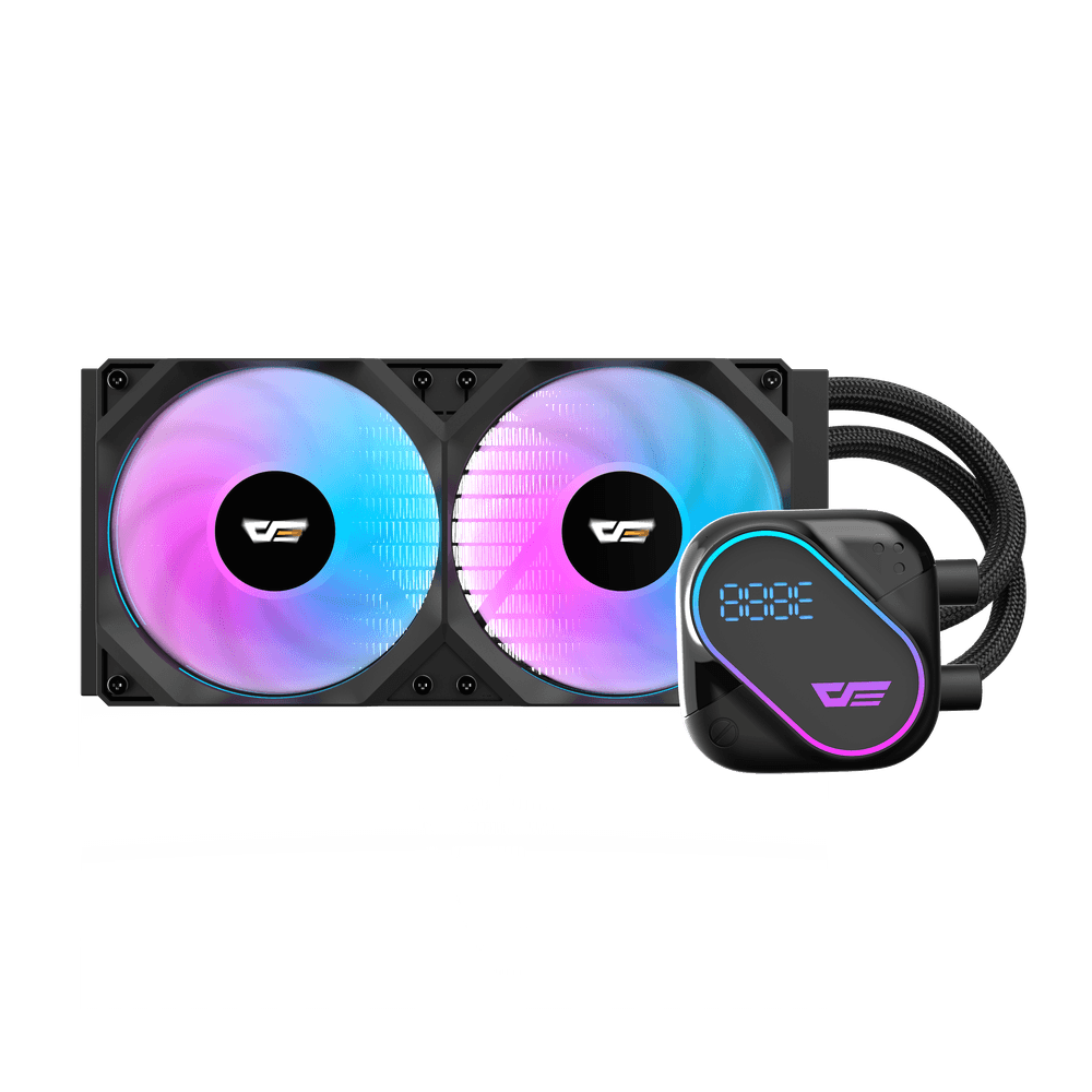 Ftohës Darkflash DO240 AIO Liquid, 240mm, i zi