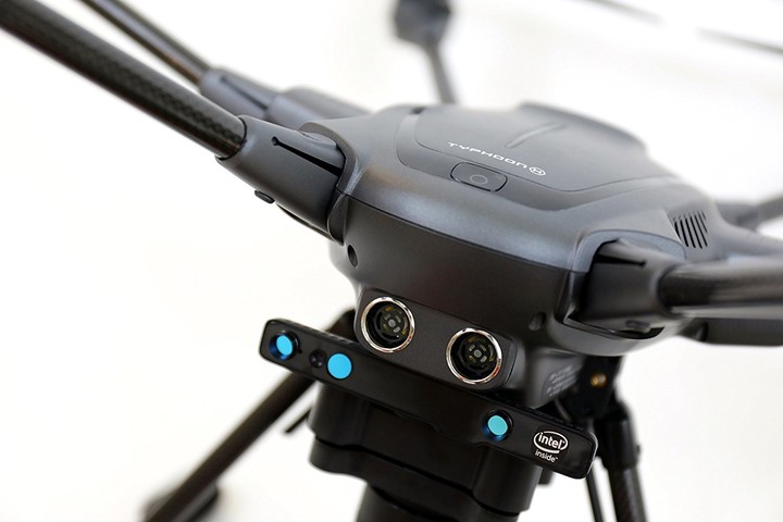 Droni YUNEEC - Typhoon H (RealSense), Kamerë 4K UHD, GPS