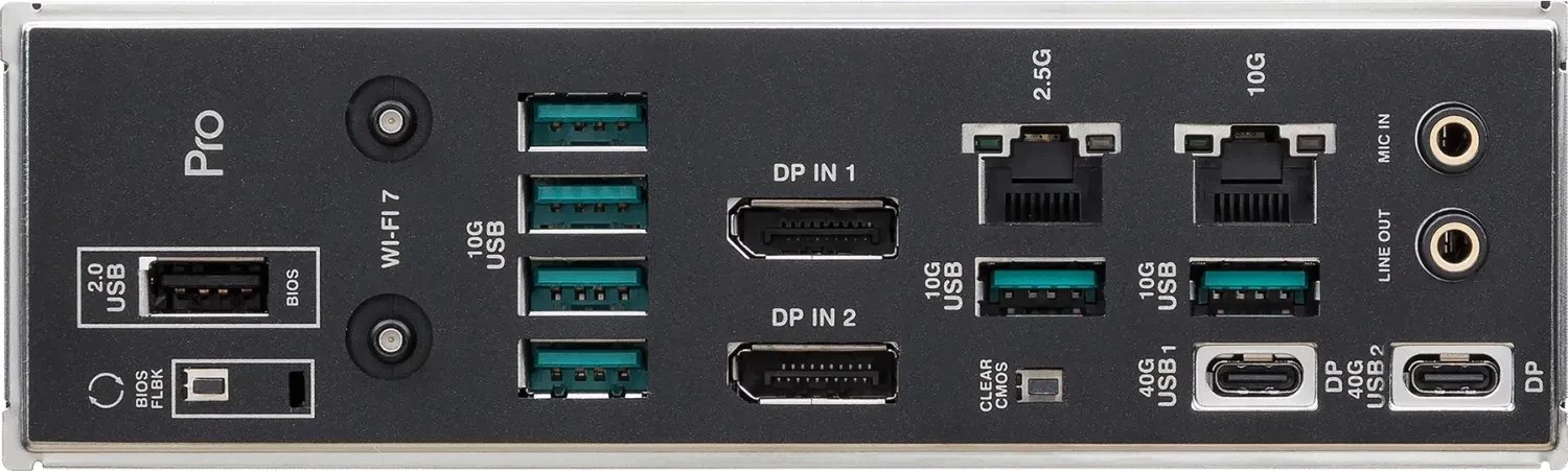 Pлоча за матична ASUS PRO WS TRX50 SAGE WIFI, AMD TRX50 Socket STR5, CEB