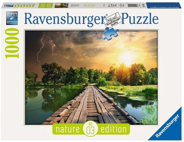 Puzzle Ravensburger - Mystical sky, 1000 pjesë