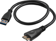 Kabllo USB Akyga AK-USB-13, USB A në Micro USB-B 3.0, 1.8 m, e zezë