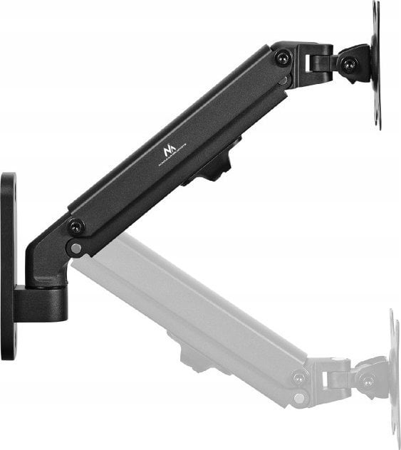 Mbajtës monitori për mur Maclean MC-458, 17"-27", VESA 75x75 100x100, i zi