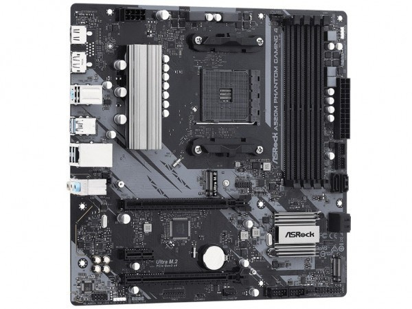 Pllakë amë Asrock A520M Phantom Gaming 4 AMD A520 Socket AM4  micro ATX