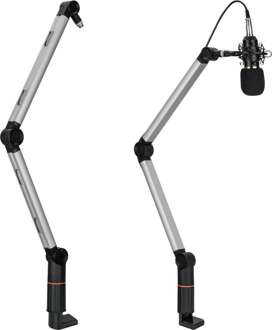 Krah mikrofoni Mozos SB38, për tavolinë, deri 1 kg, i zi