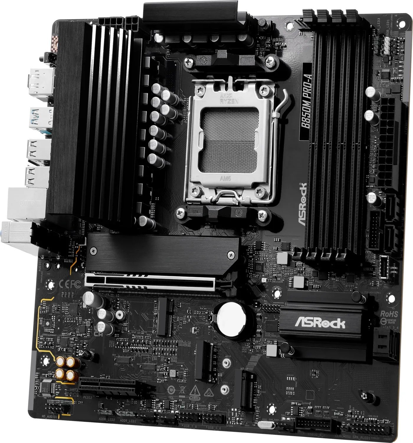Pllakë amë ASRock B850 Pro A, socket AM5, DDR5, ATX
