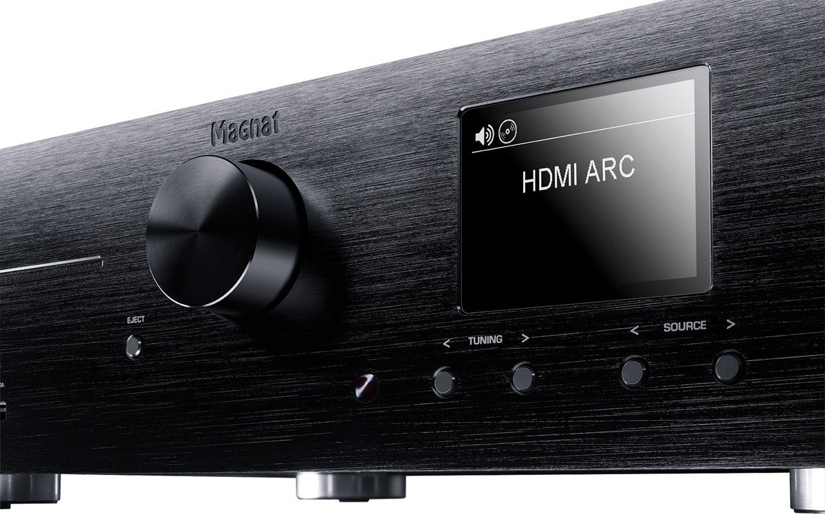 Receiver Hi-Fi Magnat MC 400, CD dhe streaming, radio DAB FM, argjendtë