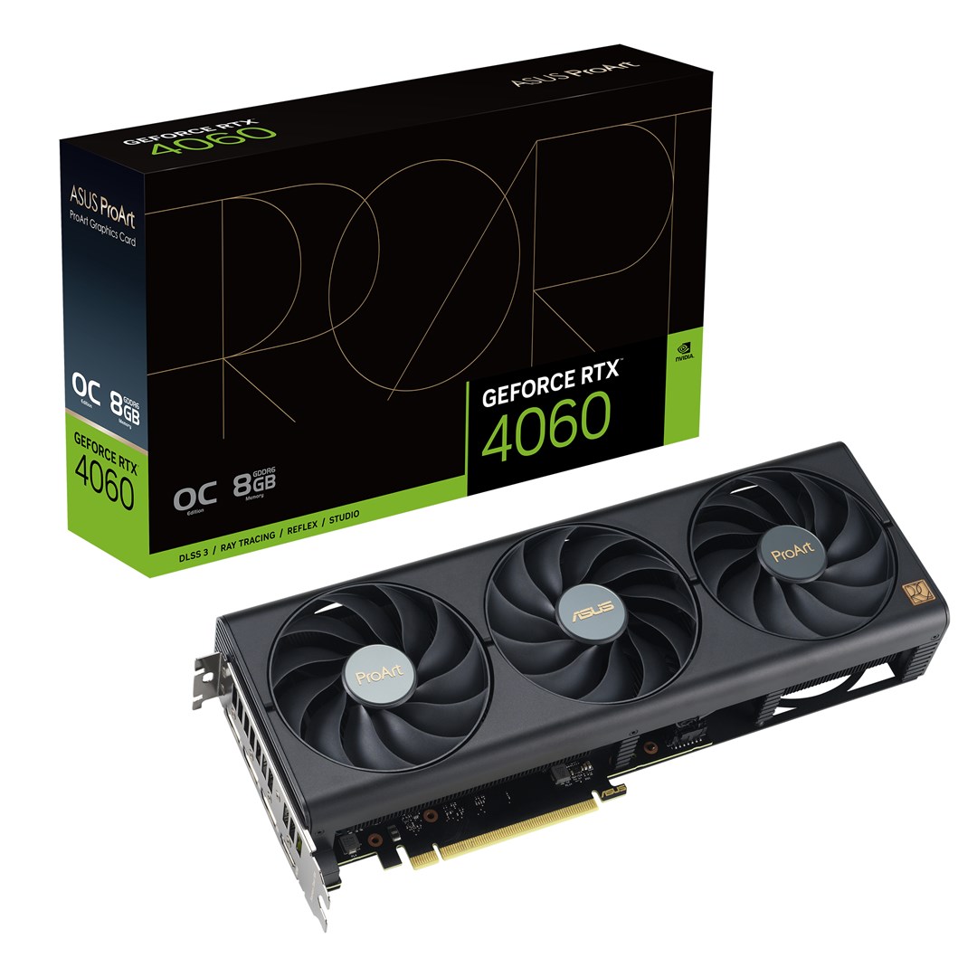 Графичка картичка ASUS ProArt NVIDIA GeForce RTX 4060, 8 GB GDDR6