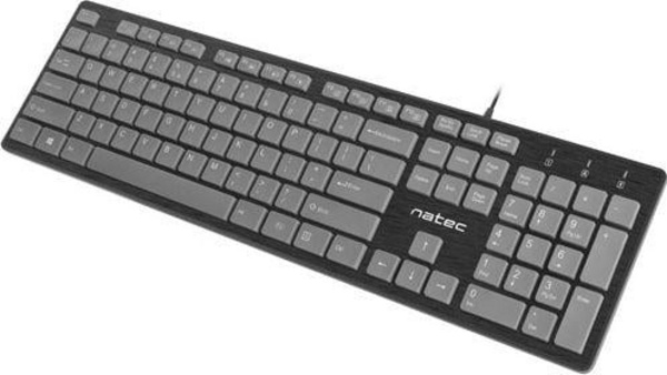 Tastierë Natec Discus 1_807742, e zezë/hirtë, US