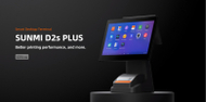 Sistem POS desktop SUNMI L1586 D2s Plus, 15.6"+15.6", 2GB RAM 16GB, i zi