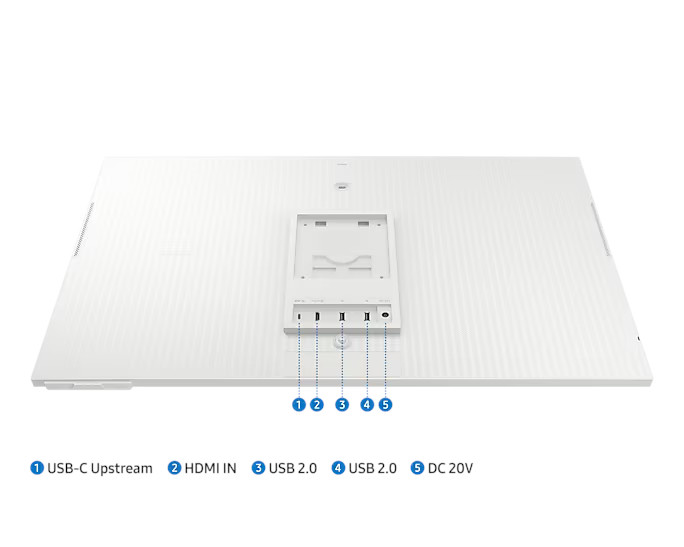 Монитор Самсунг Смарт M80C, 32\", VA, 4K UHD, бел