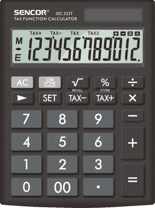 Kalkulator Sencor SEC 333 T, i zi 