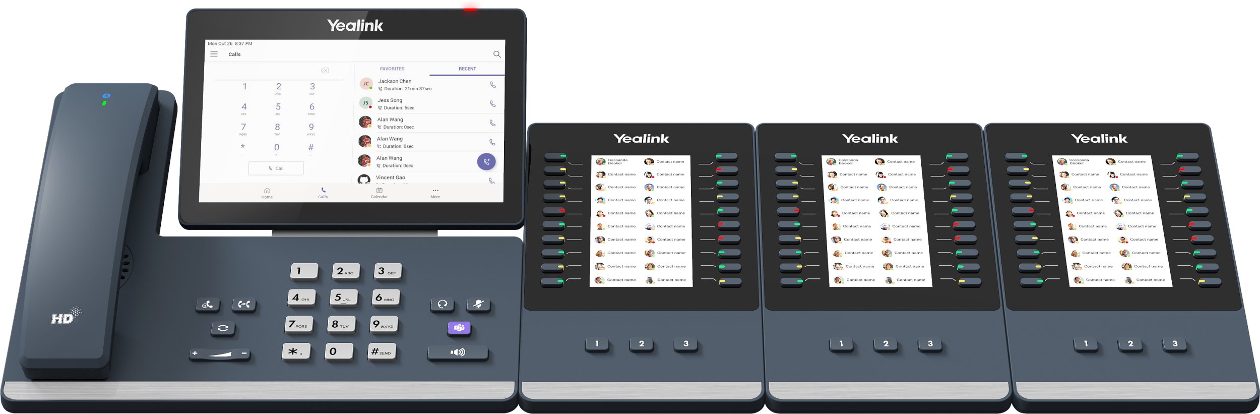 Telefon IP Yealink MP58 WH E2 Teams, ekran 7", Android 13, i zi