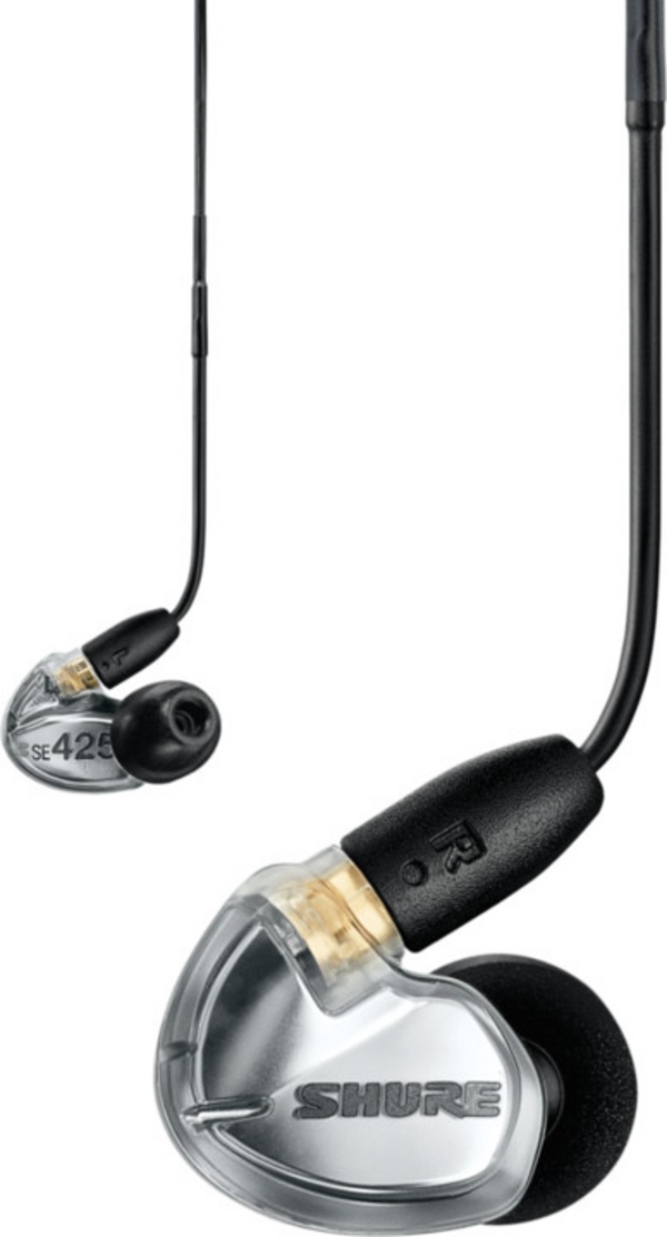 Dëgjuese Shure SE425, të tejdukshme
