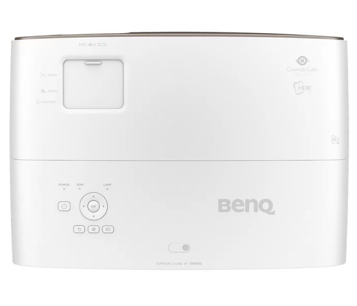 Projektor BenQ W2710, 4K UHD, 2200 ANSI Lumens, i bardhë/i hirtë