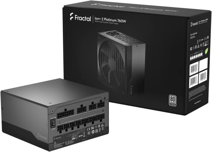 Burim energjie Fractal Design ION+ 2 Platinum - 760W