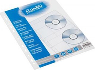 Комплет заштитници за CD-а Bantex, 5 парчиња, проѕирни