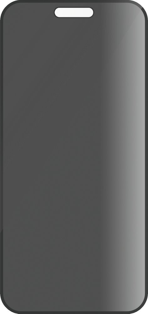 Mbrojtës ekrani PanzerGlass Privacy iPhone 16 15, Ultra Wide Fit, transparent