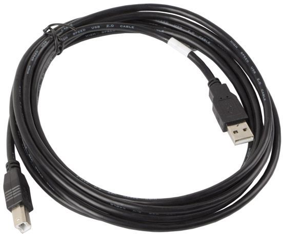 Kabllo Lanberg USB 2.0 AM-BM, 3m, e zezë