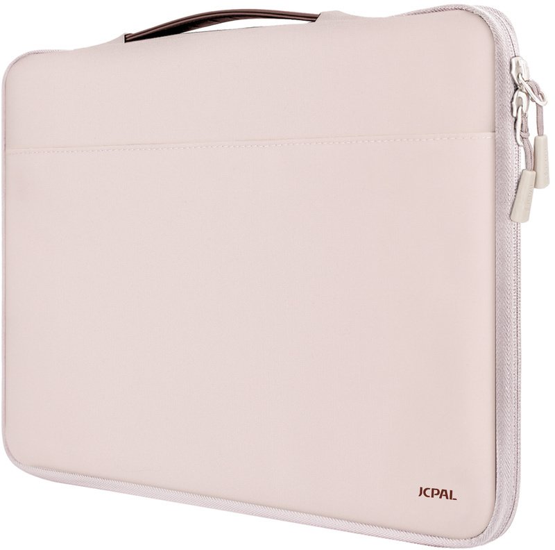 Kolltukë laptopi JCPal Professional, 13/14", najlon rezistent ndaj ujit, White Peach