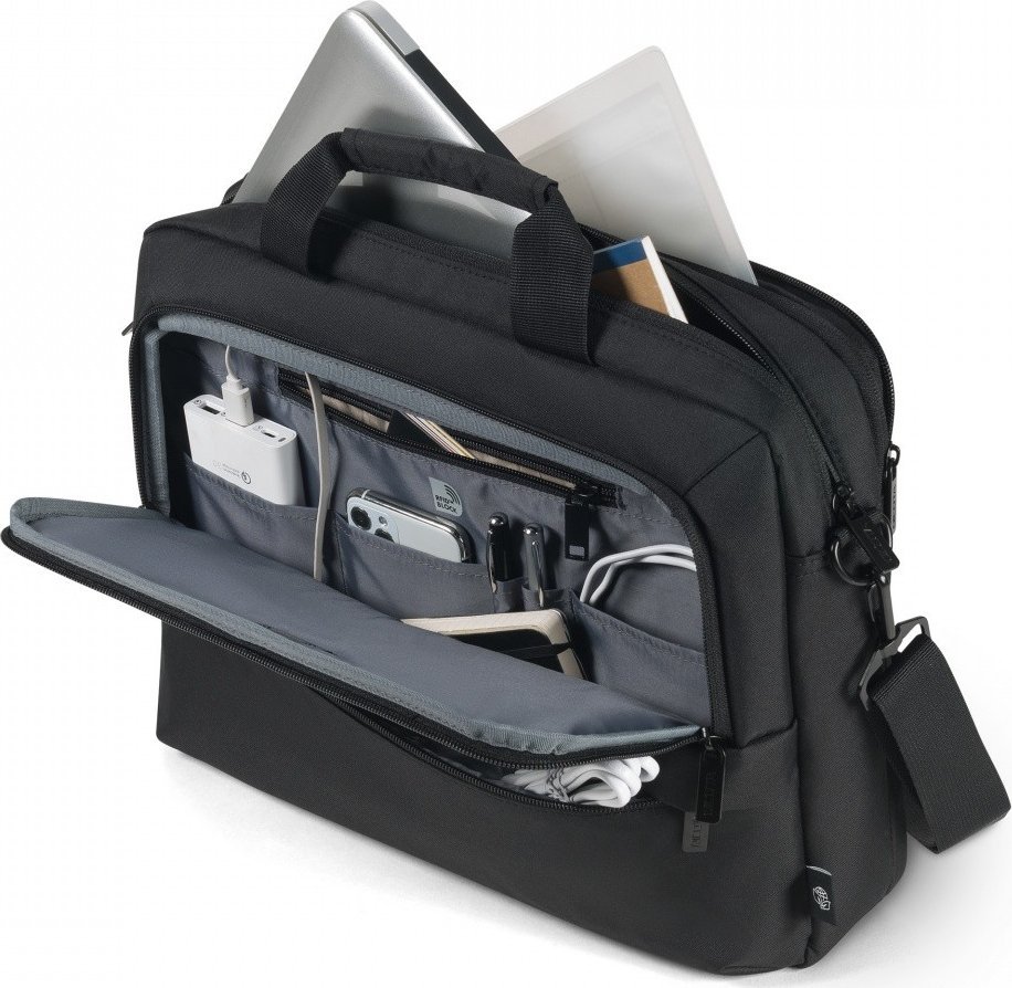 Çantë laptopi DICOTA D32035-RPET, 17.3", me rrip shpatulle, e zezë