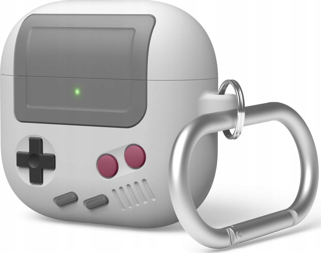 Mbulesë mbrojtëse Elago AW5 për AirPods 4, dizajn konzolë retro lojërash, shumëngjyrëshe