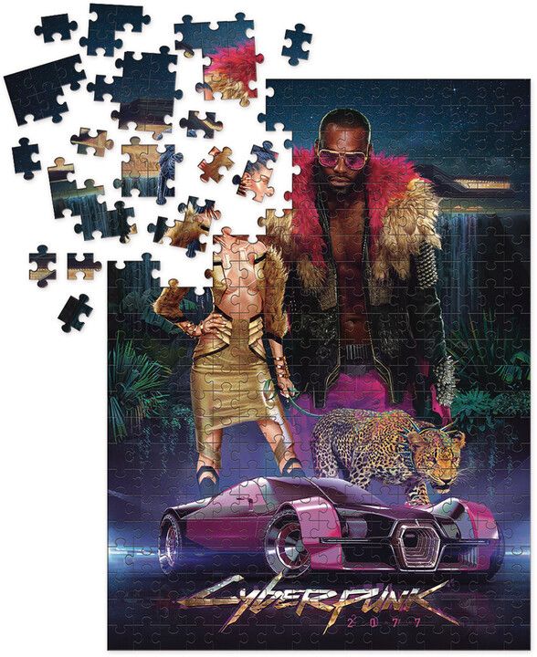 Lojë Puzzle Cyberpunk 2077 - Neokitsch 