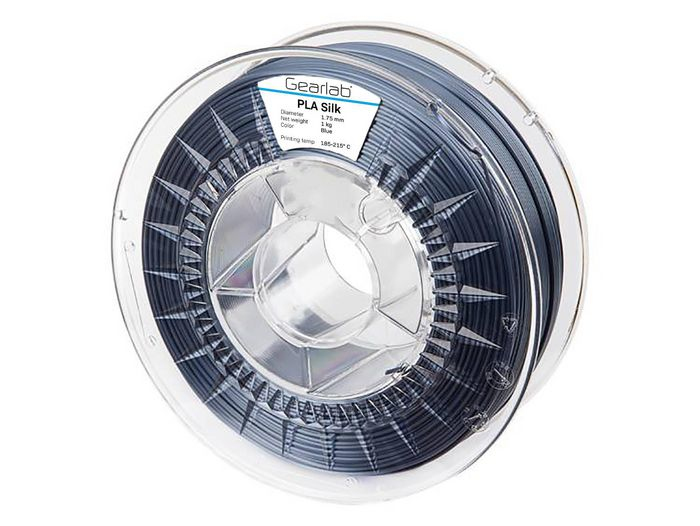 Filament 3D Gearlab GLB251240 PLA Silk, 1.75mm, 1kg, blu