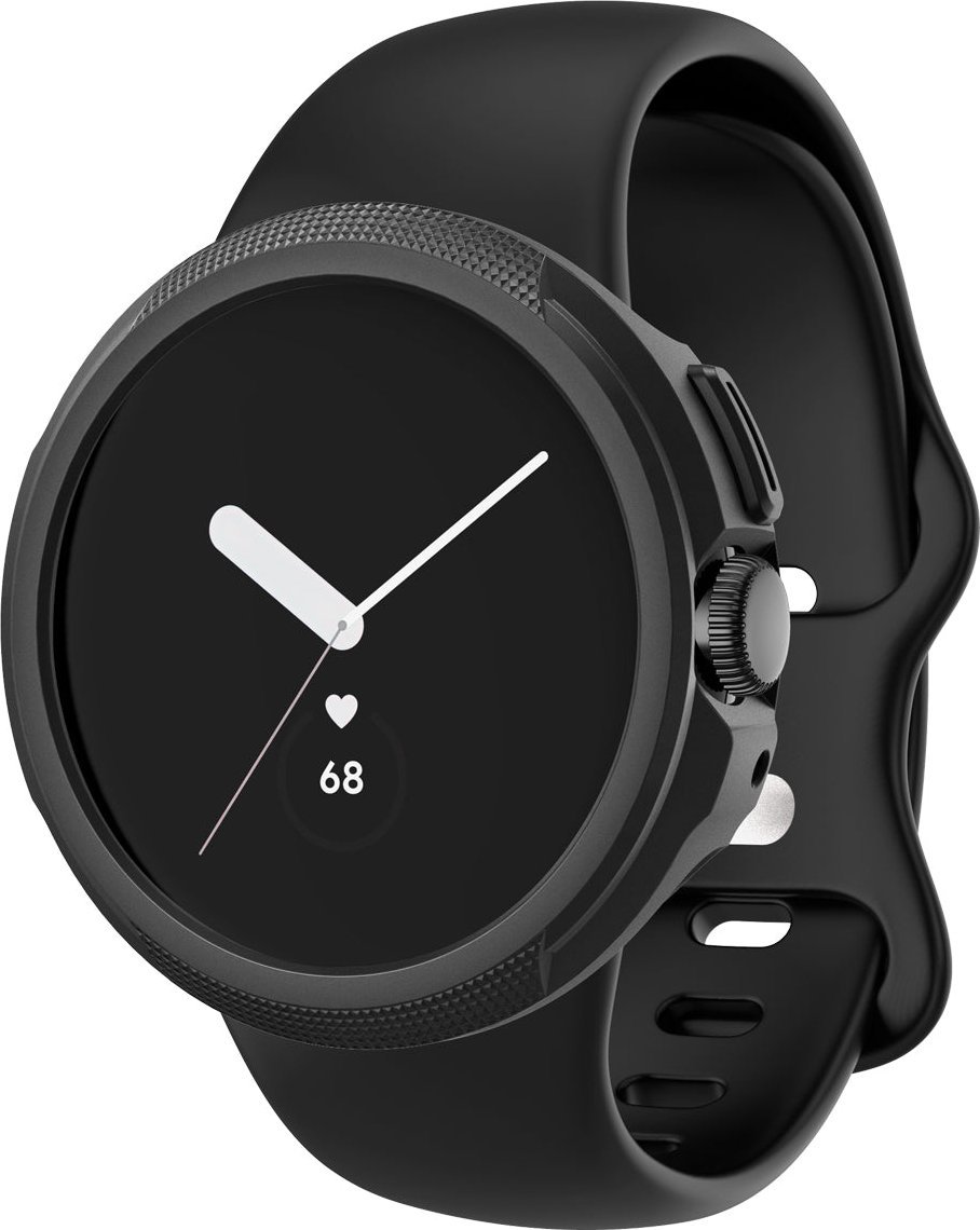 Mbulesë orë Spigen Liquid Air për Google Pixel Watch 2 1, mat, e zezë