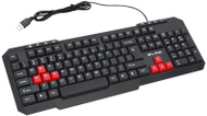 Tastierë Blow KP-105, me kabllo, US, e zezë dhe e kuqe
