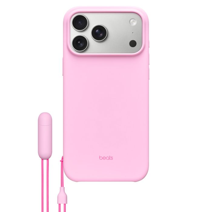 Beats iPhone 17 Pro Max Kickstand Case with MagSafe and Camera Control, Pebble Pink