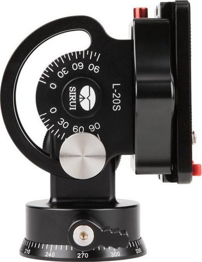 Kokë tripod Sirui L-20S Tilt, kapacitet 25kg, panoramim 360°, e zezë