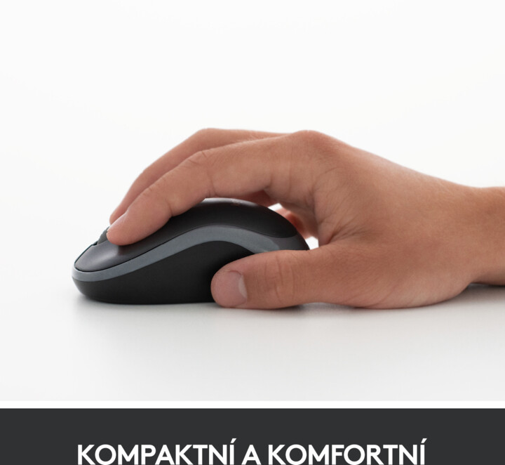 Maus pa kabllo Logitech M185, i hirtë