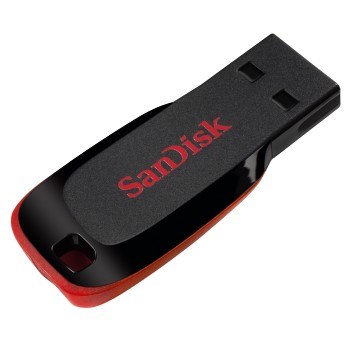 USB SanDisk Cruzer Blade, 64 GB, USB Type-A